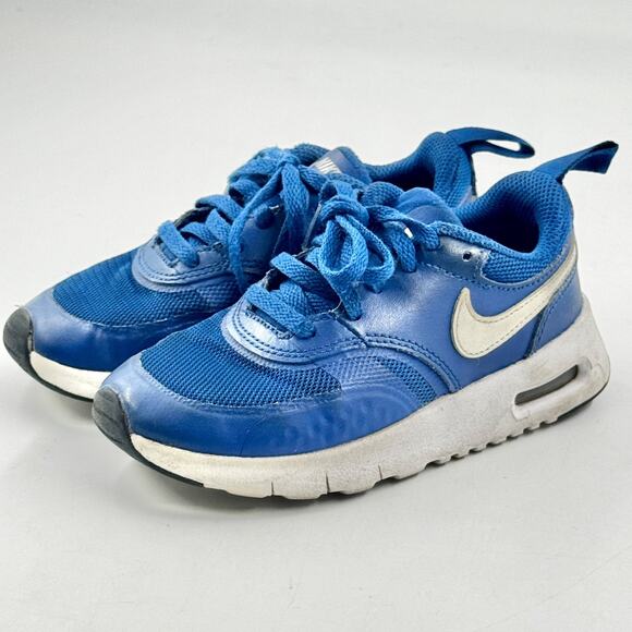 NIKE Air Max Vision PS Kids Size 10.5C Shoes BLUE Low Top Trainer Sneakers EX - Picture 1 of 11